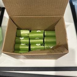 Half Full Box Of Pet Waste Bags 