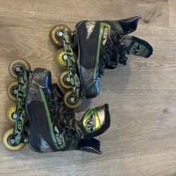 Mission Inline Roller hockey Rollerblades Size 2