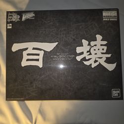 Premium Bandai MG 1/100 Hyaku Shiki Crash Gundam Model Kit Makie's Mobile Suit