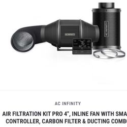 Ac Infinity 4” Inline Filter Kit