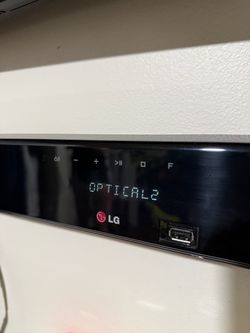 LG Soundbar with Optical Input