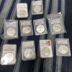 silver eagle coins 