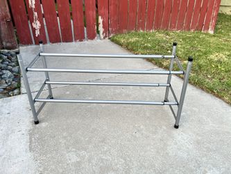 Adjustable Metal Shoe Rack