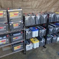 Car batteries
