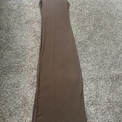 Skims Small Ribbed Tank Dress