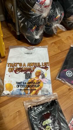 Awful lot of cough syrup shirt