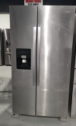 Whirlpool Side-by-Side Stainless Steel Refrigerator
