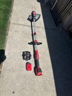 Craftsman Cordless String Trimmer with Battery and Charger