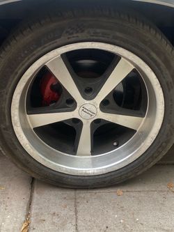 American Racing 5-Spoke Alloy Wheel with Tires