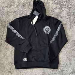 Black Chrome Hearts Hoodie 