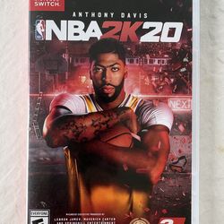 Nintendo Switch 2K20 NBA w/ case