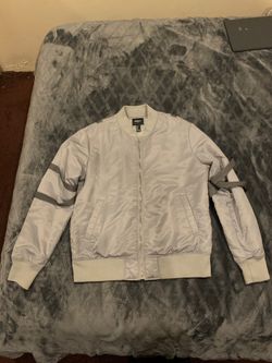 Forever21 Grey Bomber Jacket