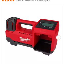 Milwaukee M18 18-Volt Lithium-Ion Cordless Electric Portable Inflator (Tool-Only