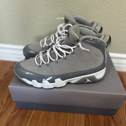 COOL GREY Jordan 9s