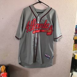 Atlanta Braves Chipper Jones Jersey Size 50
