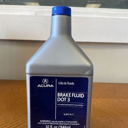 Acura Brake Fluid 12/1 Qt