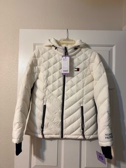 Tommy Hilfiger Womens Packable Hooded Puffer Jacket Size Xs