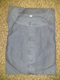 Grey Mens Shirt - All cotton