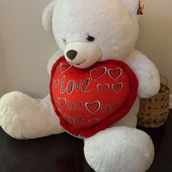 Giant Valentines Teddy Bear