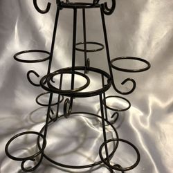 Princess house item #059 Fantasia two piece centerpiece holds 8 candles