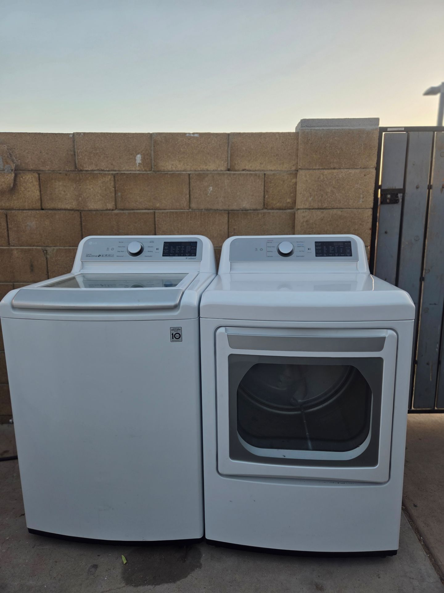 Washer And Dryer Set