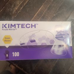 Kimtech Gloves Small  Purple Nitrile 100