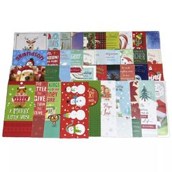 Hallmark Christmas Cards New BULK LOT of 40 Cards Assorted W/ Envelopes XMAS