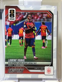 Lamine Yamal Panini Instant FIFA World Cup 2026 Card