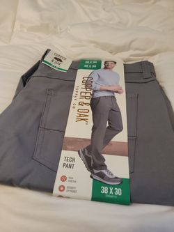 Copper & Oak Tech Pant 38x30 Straight Fit