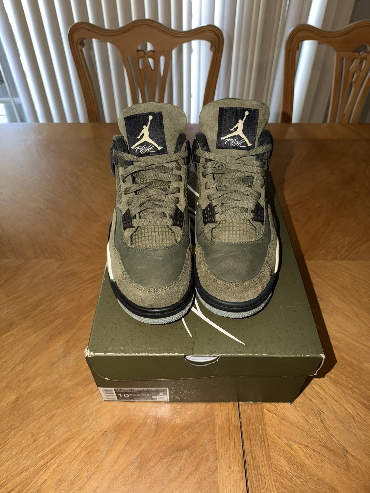 Air Jordan Retro 4s “camouflage”