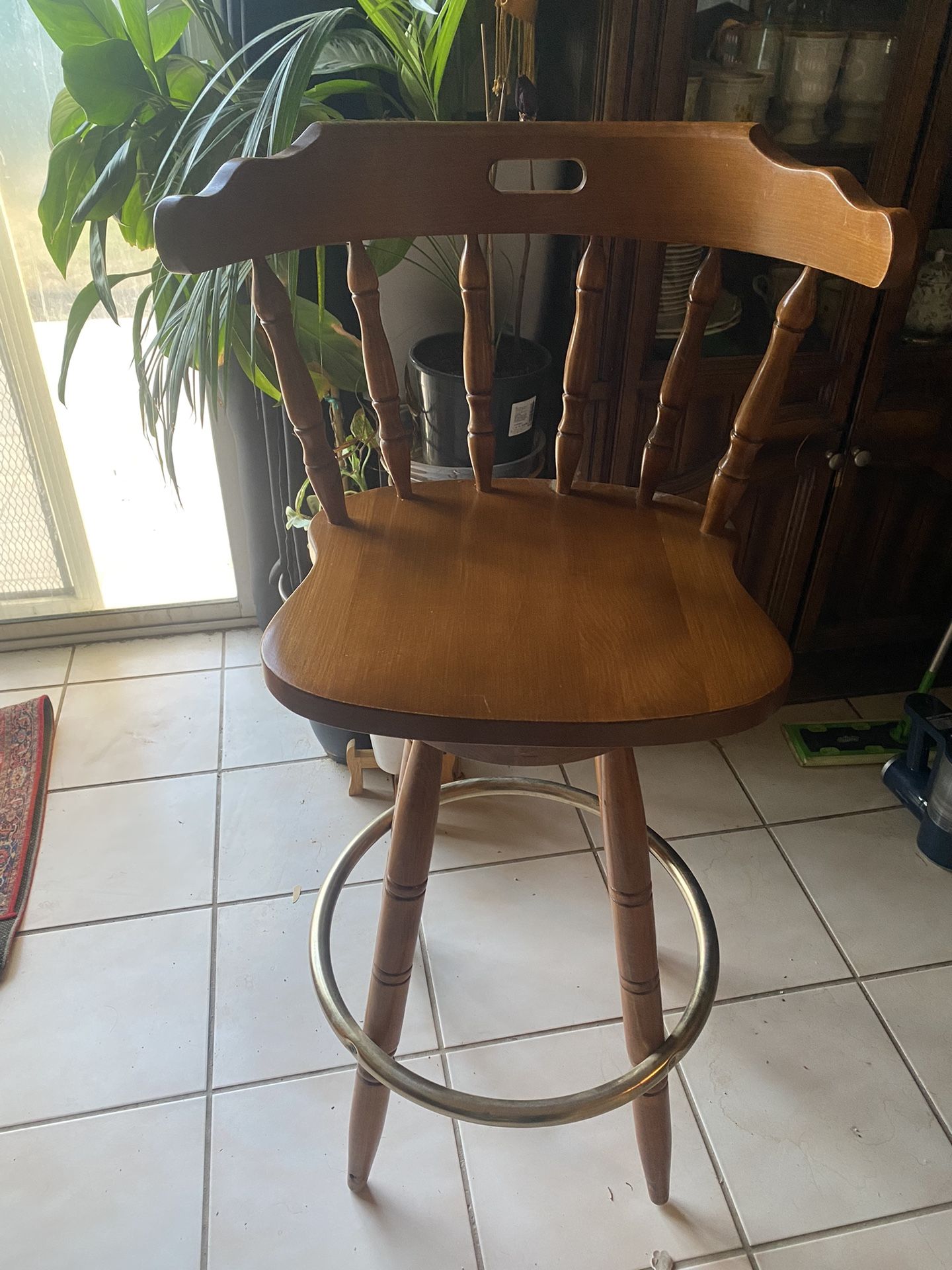 Wood Bar Stool