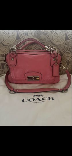 Coach purse pink