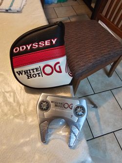 NEW IN PLASTIC!" ODYSSEY WHITE HOT OG 7 GOLF CLUB 20 YR ANNIVERSARY PUTTER