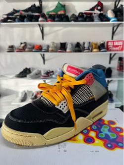 Jordan 4 Union Off noir