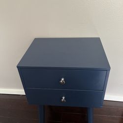 Nightstands - Set Of 2 In Blue