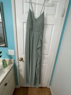 Women’s Sage Green Gown Modest Top