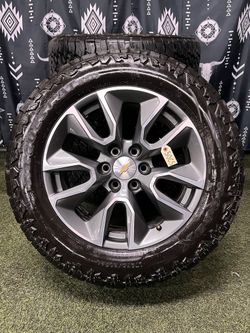Chevy Silverado RST 6 Lug 20 Inch OEM Wheels