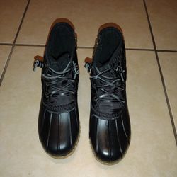 Nautica Rain Boots Black Size 6