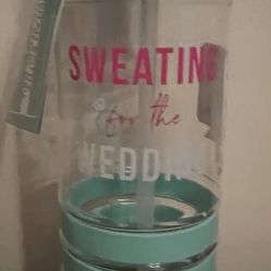 Sweating For The Wedding Beverage Bottle