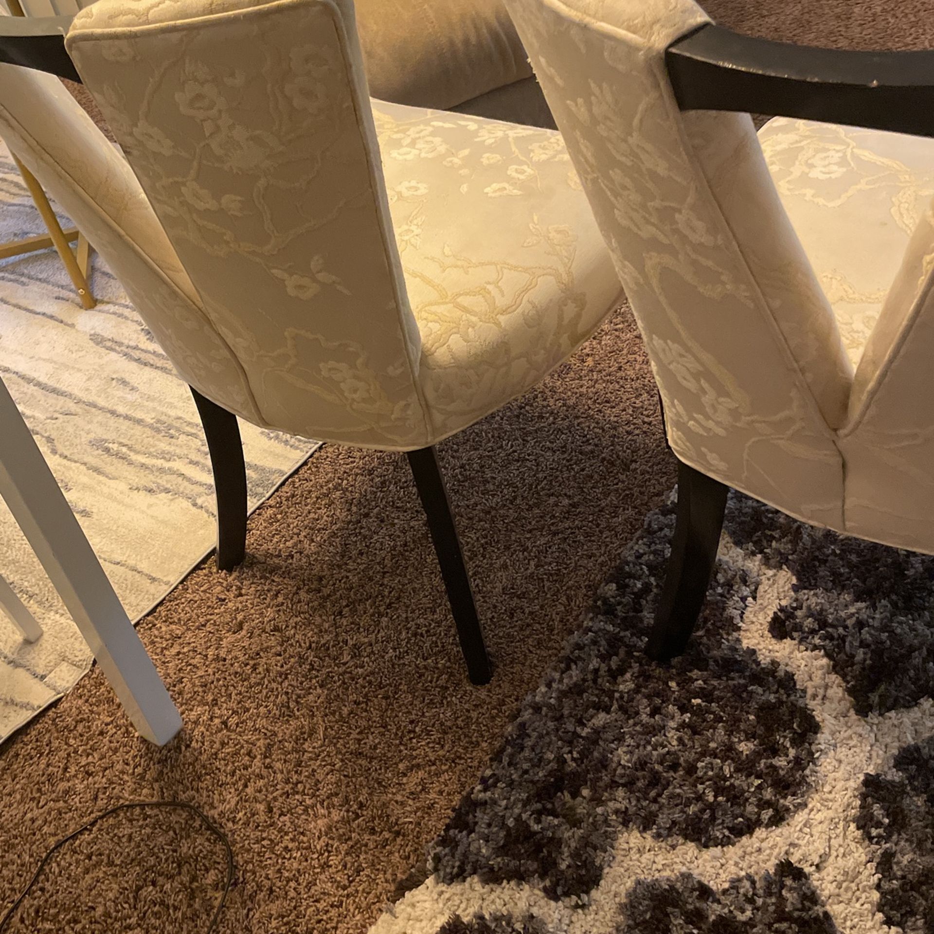 2 dining room chairs or sitting chairs