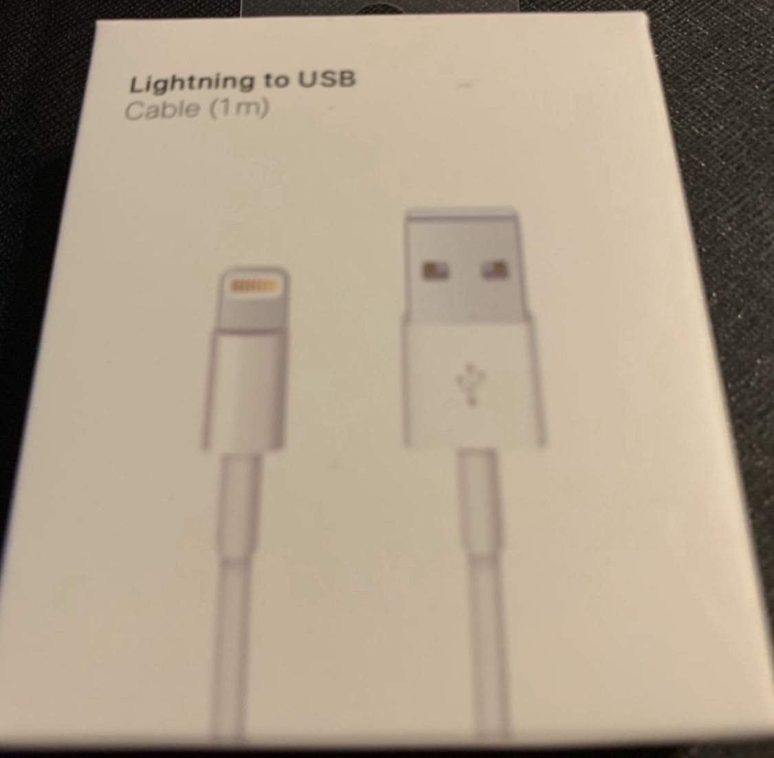 5 New Lightning Charger Cords Compatible with Apple IPhone AirPods IPad IPod
