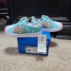 Toddler, Size 9.5 Adidas Kevin Lyons x adidas