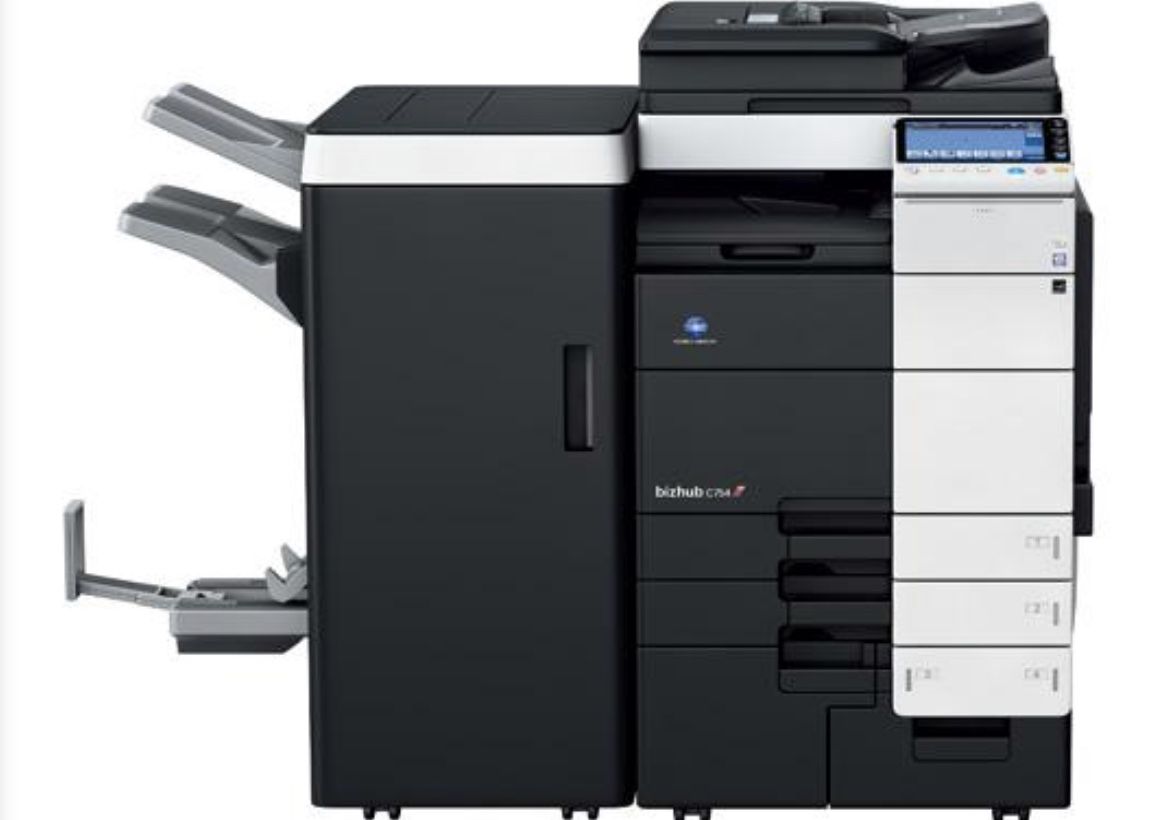 Konica Minolta bizhub C754e - Copier With Finisher