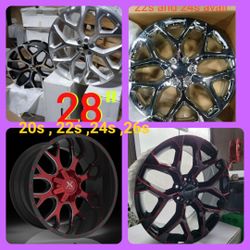 variety Of  New Rims At Our Warehouse !!! 