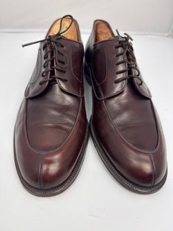 Bruno Magli Loren Men's Burgundy Leather Dress Shoes – Made in Italy-9.5