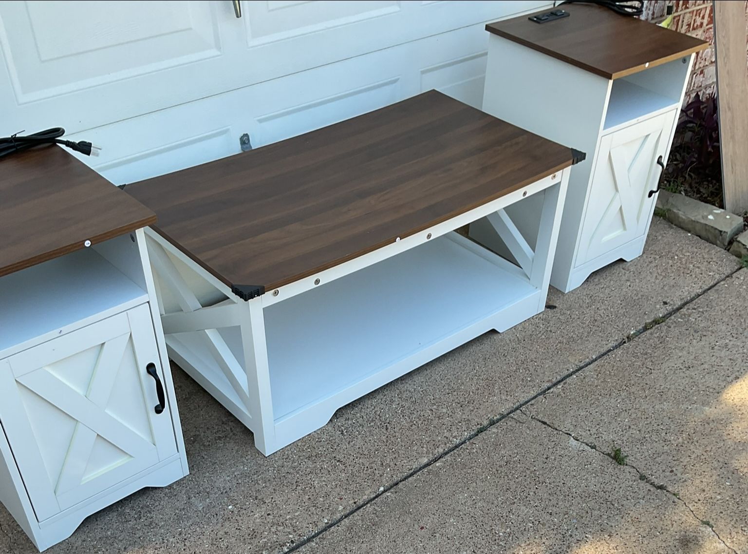 Brand new Coffee table and two end tables