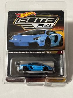 2023 Hot Wheels 🔥 Elite 64 🔥 LBWK Lamborghini Aventador LP 700-4