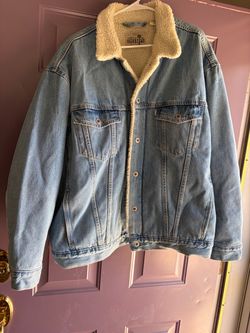 Levi silver tab Sherpa trucker jacket