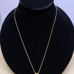 18K Clover Necklace 