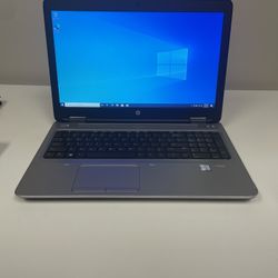 HP ProBook 650 G2 15” Laptop 2.4ghz Core i5-6200U 8GB RAM 256GB SSD Windows 10 Pro Webcam WiFi Windows 10 Pro 